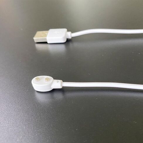 كابل شاحن USB مغناطيسي 5 ملم بطول 2.7 قدم مع نقطتين لاستبدال سلك الشحن - 0.2 بوصة in Saudi Arabia