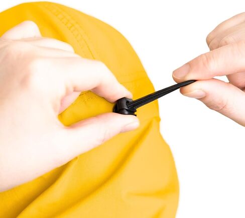 Chamisa Sun Hat, Lightweight Nylon 5 Panel Cap with Hide-able Neck Shade and Spring Cord in Kuwait