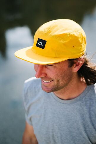 Chamisa Sun Hat, Lightweight Nylon 5 Panel Cap with Hide-able Neck Shade and Spring Cord in Kuwait