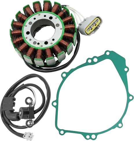 لفائف الالتقاط الثابت في Caltric و Gasket متوافق مع Yamaha YZF-R1 YZFR1 2002-2003 in Saudi Arabia