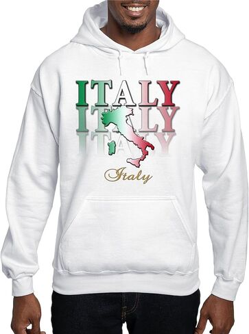 CafePress Italian pride Hooded Sweatshirt Men's Light Regular Fit Hooded Sweatshirt in Saudi Arabia