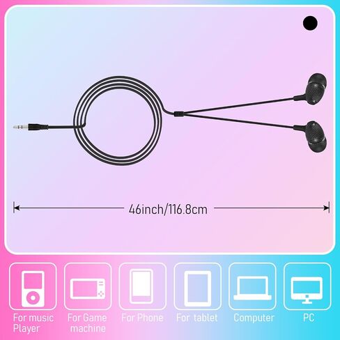250 حزمة من سماعات الأذن السائبة للأطفال سماعات الأذن سماعات الفصل الدراسي مع سماعات الأذن السلكية للمدارس والفصول الدراسية والمكتبات الأطفال الطلاب هدية (أسود) in Kuwait