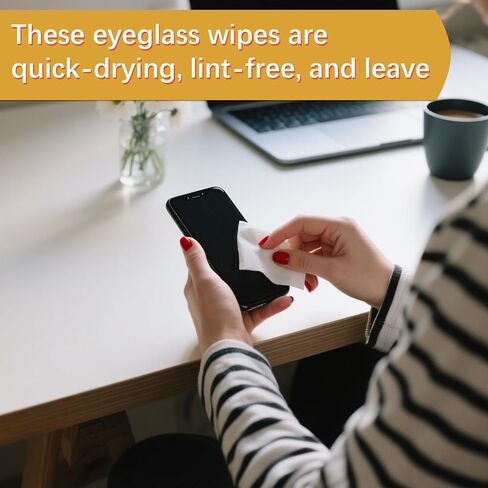 150 PCS Lens Pipes for Eyeglasses - Maqihan Eye Classes Cleaner Pipes Wipe Wipe Wipe for Glasses و Hase Camera و Cample Computer وشاشات الكمبيوتر المحمول in Saudi Arabia