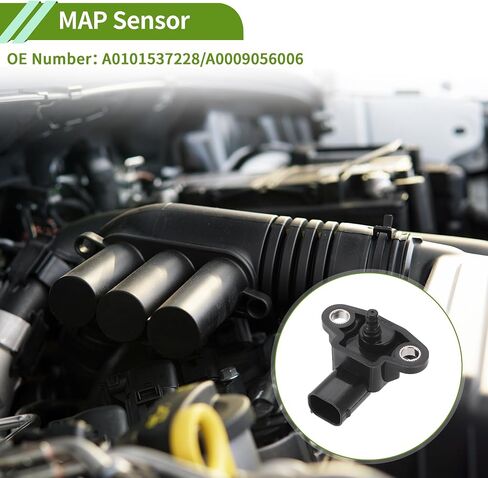 مستشعر خريطة الضغط المطلقة المتنوعة لـ Mercedes-Benz GLK-Class (X204) 2008-2015 No.A0101537228/A0009056006 1 PC in Saudi Arabia