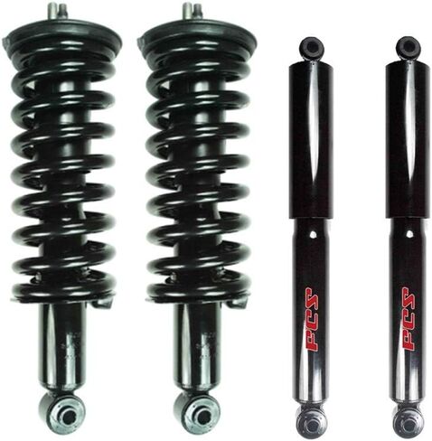 الدعامات الأمامية FCS و SPRINGS SPRINGS JORCHS لنيسان XTERRA 05-15 4WD بدون تعليق على الطريق in Saudi Arabia