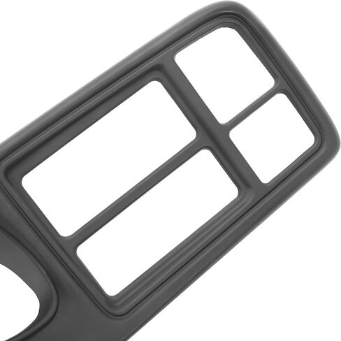 Kuafu Dash Cluster Cluster Bezel 1.5 DIN Radio متوافق مع 1999-2002 Chevy Chevrolet Silverado Silverado Suburban Tahoe GMC Sierra Dashboard استبدال ABS بلاستيك مطلي باللون الرمادي in Saudi Arabia