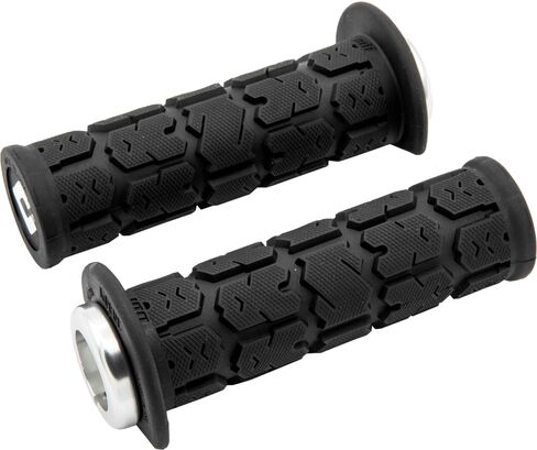 125MM Rogue Lock On Grips Black/Silver J33RGB-S Compatible with PWC Honda Aquatrax F12 X R12 X F15 X Waverunner Jet Ski in Saudi Arabia