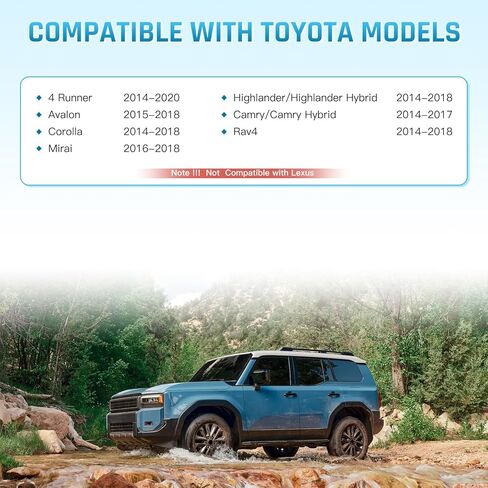 2024 Navigation SD Card Update GPS Map 86271 0E076 Compatible with Toyota 4Runner Avalon Camry Corolla Highlander Prius Sequoia Sienna Tacoma Tundra Rav4 | USA & Canada in Kuwait