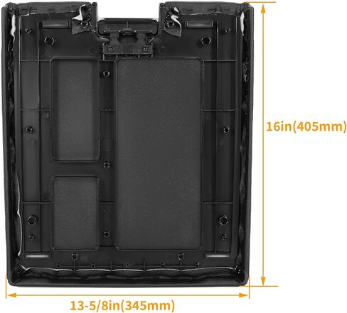 Kuafu 2PCS Center Censole Console Latch Lid متوافق مع 2007-2014 Chevy Avalanche Silverado Yukon XL GMC Denali Sierra 1500 2500 3500 HD Replacement for 20864151 20864153 20864154 in Saudi Arabia