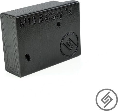 Milwaukee M18 Battery 3X Holder - 1 Mount, 3 Battery Slots, Wall Mount Storage Rack for Batteries, Cordless Drill and Power Tool Organizer, Garage Organization in Kuwait