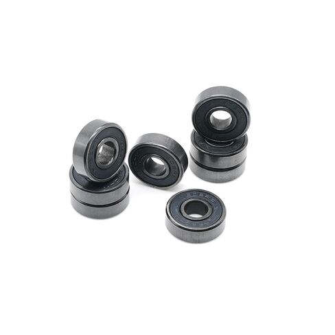 8pcs/lot ABEC-9 608 2RS Inline Roller Skate Wheel Bearing Black Sealed 8x22x7mm Shaft Bearing Skateboard Wheel Miniature Tool in Kuwait