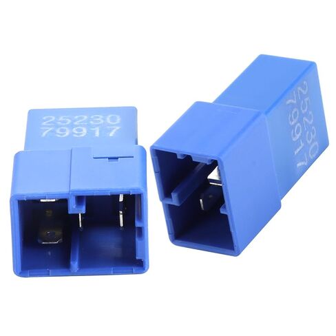 2pcs 25230-79917 4 Pin 12V Relay Fits for Nissan Altima Armada Frontier Maxima Murano Pathfinder Rogue Sentra Versa, for Infiniti G37 FX35 EX35 I35 QX4, for Chevrolet City Express # RY418T 2523079917 in Kuwait