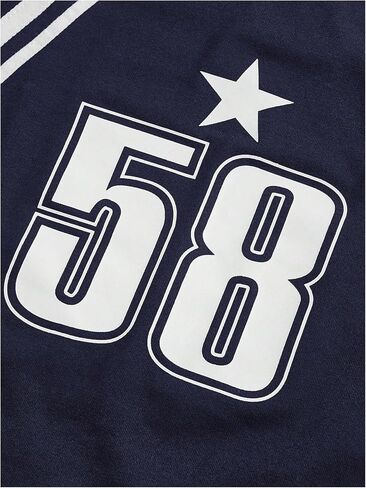 Girl's Y2k Jersey Shirts Number Graphic Crop Tee Short Sleeve Crew Neck T-Shirt in Saudi Arabia