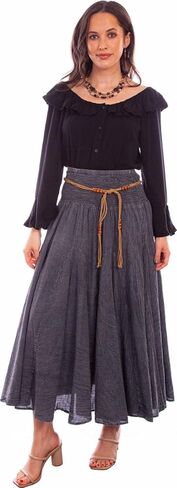 Scully Women's Cantina Gar-Ye Skirt w/Belt in Saudi Arabia