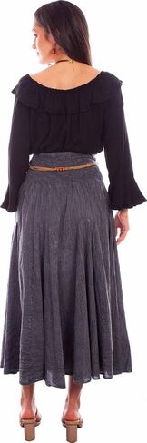 Scully Women's Cantina Gar-Ye Skirt w/Belt in Saudi Arabia