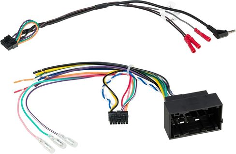 SCOSCHE LPCR25 LINK+ محول واجهة استبدال الراديو متوافق مع Select 2013-2018 Chrysler و Dodge و Jeep و Ram UConnect 3.0 - تسخير الأسلاك ستيريو للسيارة - عجلة القيادة in Kuwait