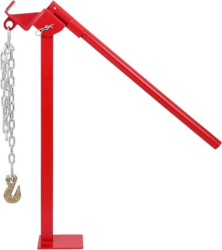 T Post Remover Puller Set with Lifting Chain, T Post Puller, 32" Standing Frame Fence Post Puller, T Stake Puller for Round Fence Posts, Sign Posts & Tree Stump in Saudi Arabia