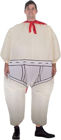 أزياء وكيل الأزياء مع سراويل داخلية مطبوعة و Cape نفخ CHUB SUIT® (TEEN) متعدد الألوان in Saudi Arabia