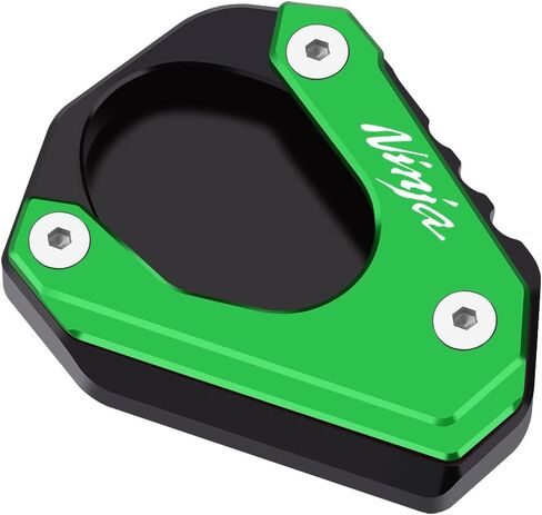 دراجة نارية Kickstand ملائمة لـ Ninja500 2024 2025 +| Ninja400 2018-2024 2025 +| ZX4R ZX4RR 2023 2024 2025 | ZX25R 2020-2025 FOOTSERED ENLARGE PLATE 2024 2025 NINJA 500 400 ZX4R Accessories GN in Kuwait
