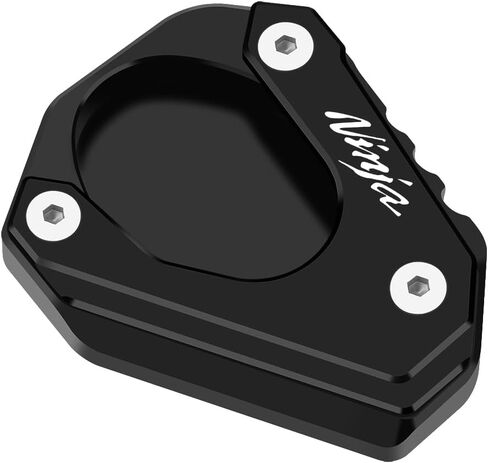 دراجة نارية Kickstand ملائمة لـ Ninja500 2024 2025 +| Ninja400 2018-2024 2025 +| ZX4R ZX4RR 2023 2024 2025 | ZX25R 2020-2025 FOOTSERED ENLARGE PLATE 2024 2025 NINJA 500 400 ZX4R Accessories GN in Kuwait