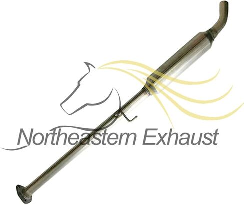 Northeastern Exhaust | Stainless Steel Muffler & Resonator Pipe Exhaust System Kit Compatible for Honda CR-V 1997-2001 2.0L | Free Clamp, Gasket, and Spring Bolt Kit Included in Saudi Arabia