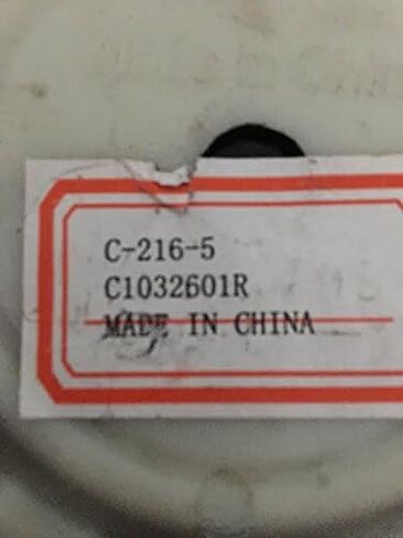 C-216-5 C1032601R Black and Red Center Cap in Saudi Arabia