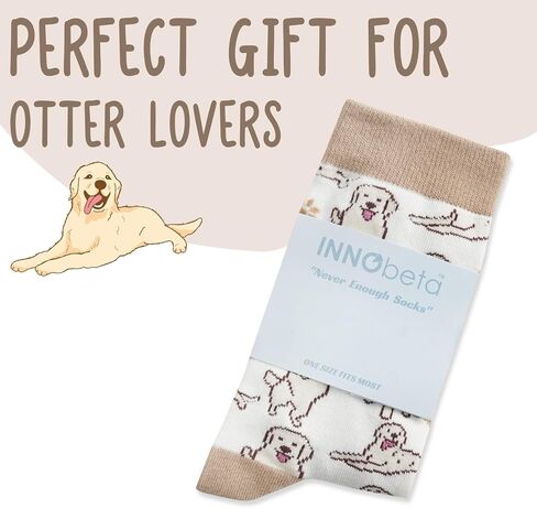 هدايا Innobeta Golden Retriever للنساء والرجال ، والهدايا للكلاب أمي الكلب أبي في عيد الميلاد وعيد الميلاد ، وجوارب طاقم واحدة الحجم in Saudi Arabia