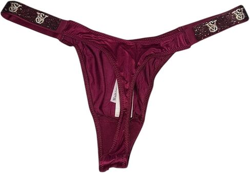 Victoria's Secret Very Sexy Shine Strap Smooth Thong Panty Color Red New in Saudi Arabia