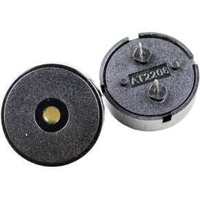 20PCS in line Buzzer AT2208 22 * 8MM 2208 Passive Piezoelectric Integration Electronic Digital Medical Toy Microphone in Saudi Arabia