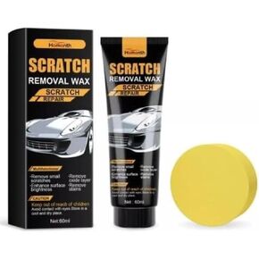 Car Scratch Removal Wax, 2024 Premium Scratch Repair Paste for Cars, Polishing Wax Kit with Wipe and Sponge for Vehicle Scratch Removal (Pack of 1) in Saudi Arabia