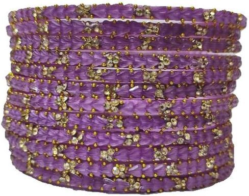 Shemass™ Heart Design Trendy Bangle Set For Women & Girls |Indian Bollywood Colourful Glass Bangles Collection in Saudi Arabia