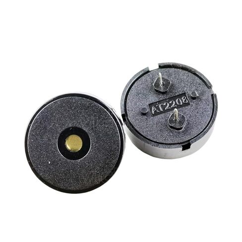 20PCS in line Buzzer AT2208 22 * 8MM 2208 Passive Piezoelectric Integration Electronic Digital Medical Toy Microphone in Saudi Arabia