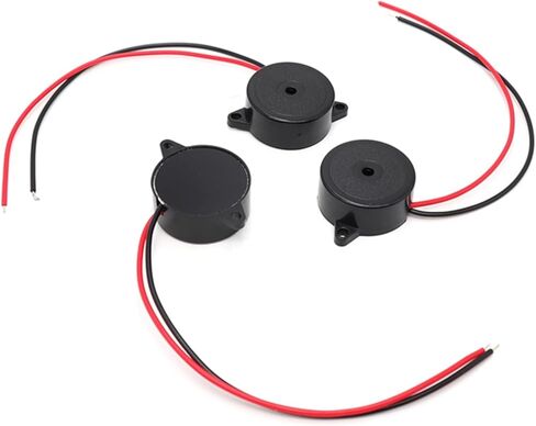 50pcs 2310 Lead DC Piezoelectric Buzzer مع Ear 23 * 10mm 3-24v الإنذار النشط in Saudi Arabia