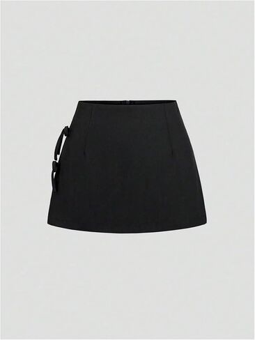 Soly Hux Women's Boy Side A Line Bodoycon Skort Side Slit Mini Tartts مع بنيت في شورتات in Saudi Arabia