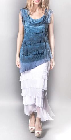 Layered Italian Maxi Skirt in Saudi Arabia