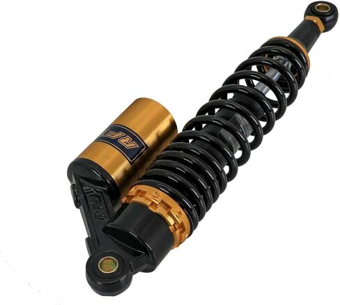 2pcs 14" 360mm Motorcycle Rear Air Shock Absorber Suspension Adjustable For ATV UTV Go Kart Quad Buggy Dirt Pit Street Bike Scooter Monkey Mini Trail Taotao Coolster in Saudi Arabia