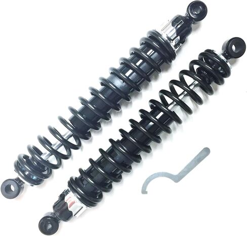 DTA 2 Rear Complete Coil-over Springs Shocks OE Replacement Compatible with 1998-2004 Honda TRX450 Foreman 450 4x4, Progressive Style in Saudi Arabia
