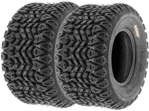 [مجموعة من 2] SUNF 23x10.5-12 23x10.5x12 ATV UTV TIRES 4 PLY GOLF CART LAWN MOWN QUAD G003 [RIM (S) غير مدرجة] in Kuwait
