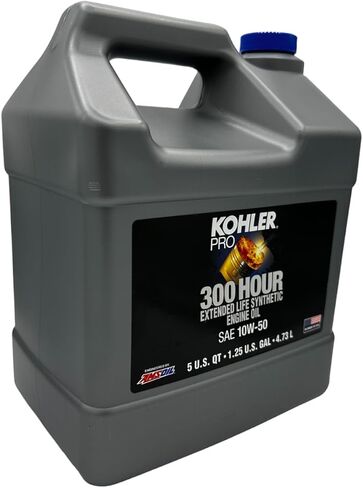One Pack compatible with Kohler PRO SAE 10W-50 Extended Life Synthetic Engine Oil 5-Quart 25-357 75-S Contains One 5 Quart Bottle and a Funnel in Saudi Arabia
