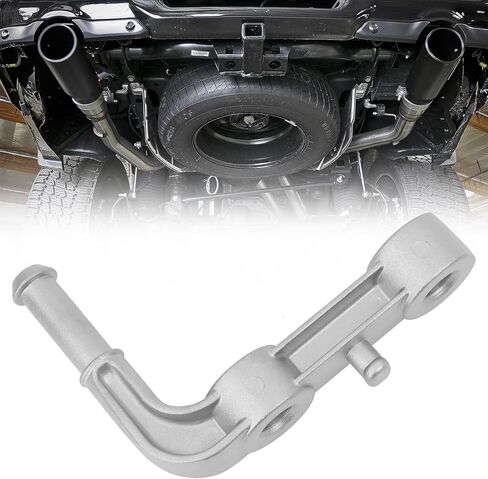Rear Left Exhaust Bracket Muffler Support, Compatible with Ram 1500 5.7L 6.2L 2019 2020 2021 2022 2023 2024 Driver Left Side Exhaust Support Bracket Assembly Replace# 68275662AB in Saudi Arabia