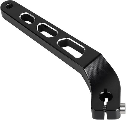 Black CNC Gear Inner Shift Rod Lever for Harley Dyna Fat Street Bob 1991-2017, FX Softail Models 1990-2017 and FLDE, FLFB/S, FLSL, FLHC/S,FLSB,FXBR/S Models 2018-UP in Saudi Arabia