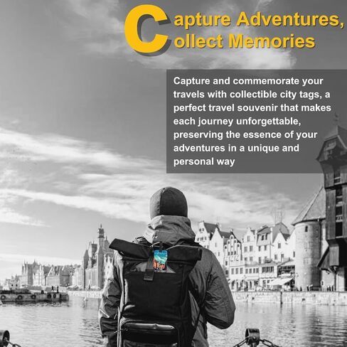 [Pack 2] tag8 London Smart Bag tag |Trendy Luggage tag ID Identification | Suitcase Tag | Fashionable Digital Name tag | Airline Compliant, SITA World Tracer Code Enabled | Travel Gift idea in Kuwait