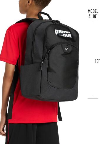حقيبة الظهر في Puma للجنسين Kid's Rally ، Black/Vivid Flual ، كبير in Saudi Arabia