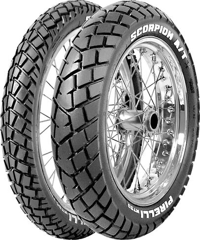 Pirelli Scorpion MT 90 A/T نوع من الأنبوب المزدوج نوع الإطار الأمامي 80/90S-21 (1005100) in Saudi Arabia