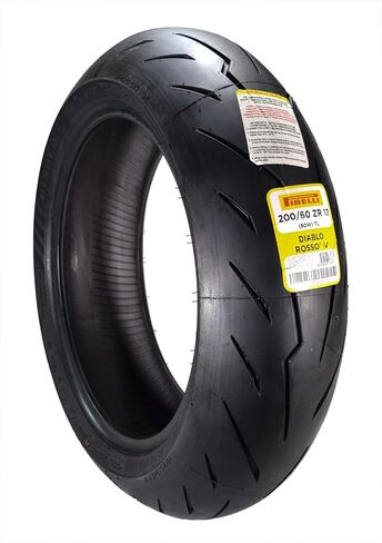 Pirelli Diablo Rosso IV Street Sport 200/60ZR17 80W TL Rear Motorcycle Tire 200/60-17 Rosso 4 in Saudi Arabia