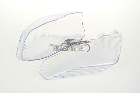 TOPZONE Compatible for Kawasaki 2006-2019 Ninja ZX-14 / ZX-14R ; 2006-2019 ZZR1400 / ZZR 1400 ABS; Front/Rear Turn Signal Blinker Lamp Light Idicator (Rear Turn Signal Lens, Smoke Lens) in Saudi Arabia