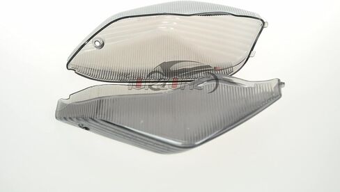 TOPZONE Compatible for Kawasaki 2006-2019 Ninja ZX-14 / ZX-14R ; 2006-2019 ZZR1400 / ZZR 1400 ABS; Front/Rear Turn Signal Blinker Lamp Light Idicator (Rear Turn Signal Lens, Smoke Lens) in Saudi Arabia