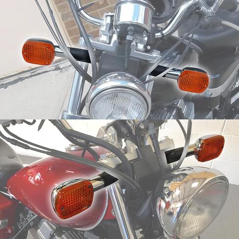 TCMT TEURL Signal Light Blinker Light FIT لـ Honda VTX1300 1800 REBEL CA250 400 CMX 250 400 VT400 VT600 VT750 VT1100 in Saudi Arabia