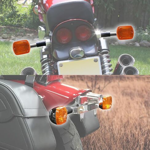 TCMT TEURL Signal Light Blinker Light FIT لـ Honda VTX1300 1800 REBEL CA250 400 CMX 250 400 VT400 VT600 VT750 VT1100 in Saudi Arabia