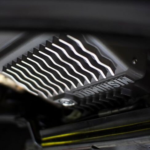 مقلاة نقل الألمنيوم Mishimoto ، متوافقة مع عمليات نقل Ford 10R60 و 10R80 in Saudi Arabia